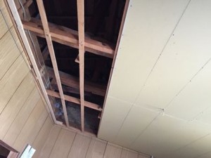 天井貼り2重張り